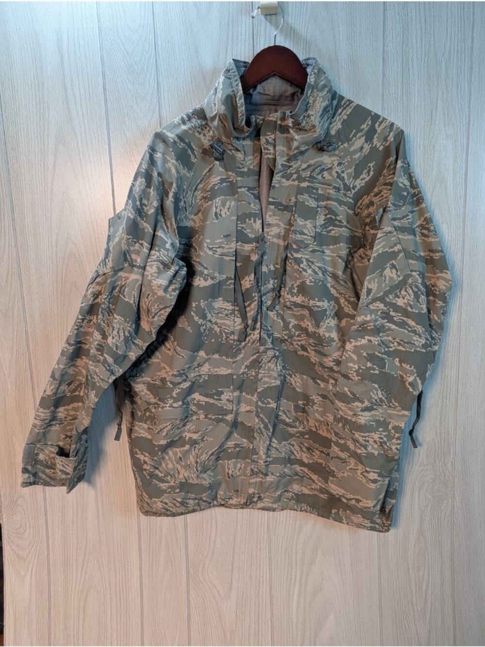Parka All Purpose Environmental Camo Camouflage Sz Large Reg, #8415-01-547-3536